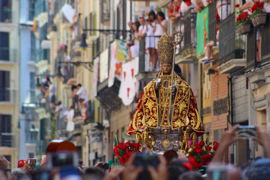 
		Los centros navarros en otras regiones y países también celebran las fiestas de San Fermín
		
	