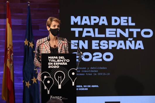 
		Navarra se sitúa, junto con Madrid, a la cabeza de las comunidades autónomas en atracción y retención del talento
		
	