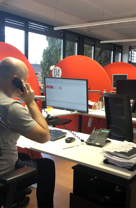 Imagen de una oficina del Servicio Navarro de Empleo - Nafar Lansare